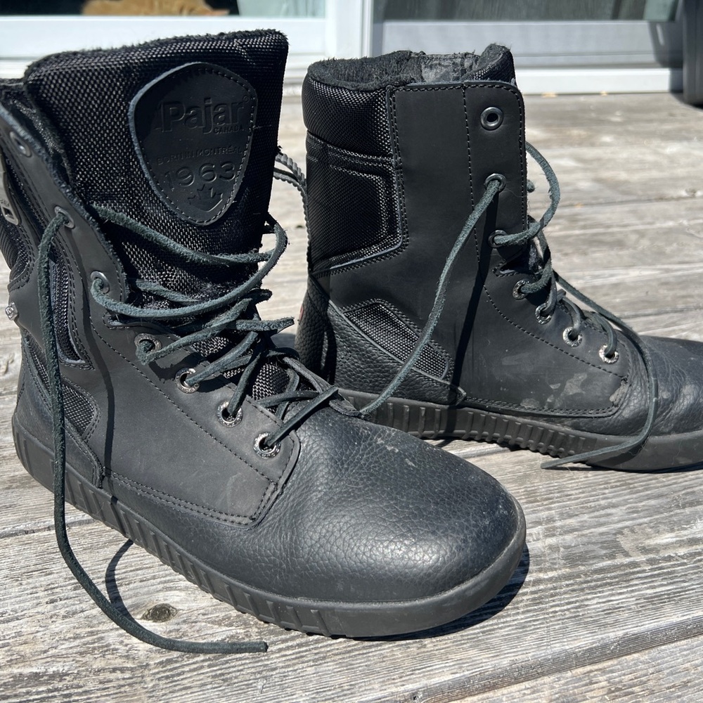Pajar Men's Black Tactical Boots